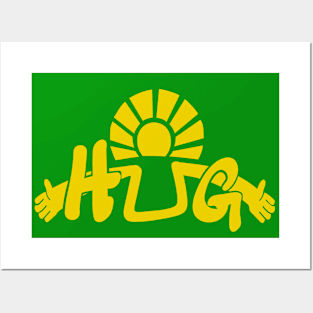 Sunny hug Posters and Art